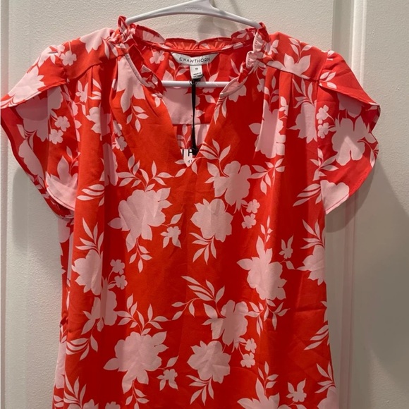 NEW…41Hawthorn Gorgeous Floral Print Blouse - Picture 2 of 3